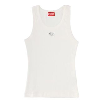 Diesel Sleeveless Tops, female, White, Size: XS T-Anki-Od Tank Top