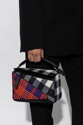Loewe Leather Bag Puzzle S, Womens, Multicolour