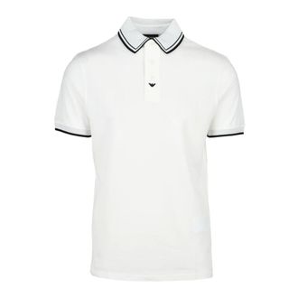 Emporio Armani Heren, Tops, Wit, Maat: XL Katoen