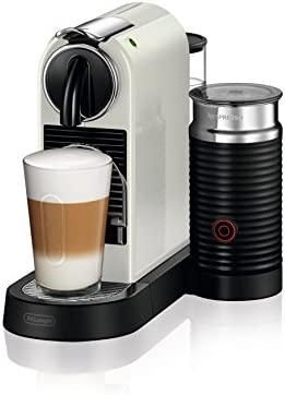 DeLonghi Nespresso Citiz En267.wae Cafetera Con C&aacute;psulas, Sistema De Extracci&oacute;n Especial, 1710 W, 1 L, Pl&aacute;stico, Blanco