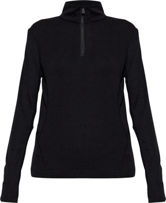 Moncler Thermal Top - Dames - Thermokleding winter - Zwart - XS - Wol - Fitness