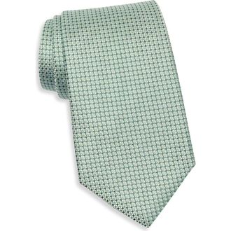 Duchamp Textured Silk Tie in Green at Nordstrom Rack