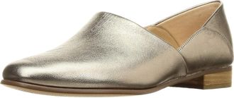 Clarks Womens Pure Tone Loafers, Grey Stone Stone, 5 UK