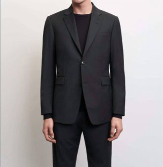 Tiger Of Sweden Justins Long Sleeve Blazer In Black