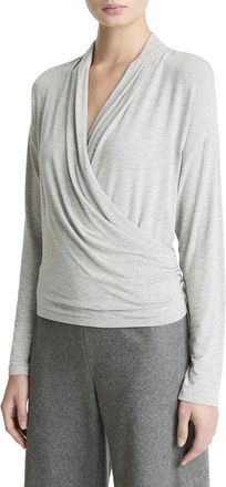 Vince Relaxed Wrap Top