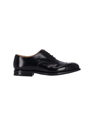 Churchs Black Calf Leather Consul Derby Shoes