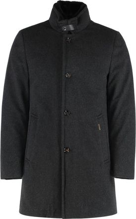 Moorer Hombre, Abrigos, Gris, Talla: 5XL