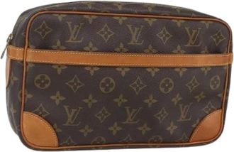 Louis Vuitton Pre-owned Clutches, female, Brown, Size: ONE SIZE Pre-owned Vintage Monogram Clutch