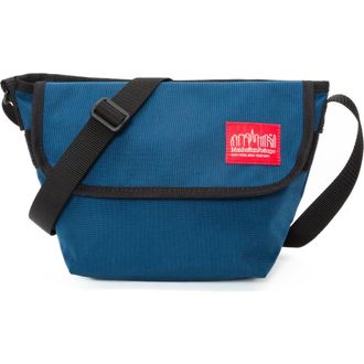 Manhattan Portage Mini NY Crossbody Bag in Navy at Nordstrom, Size Small
