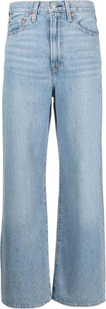 Levi's Dames, Jeans, Blauw, Maat: W27 L30 Katoen