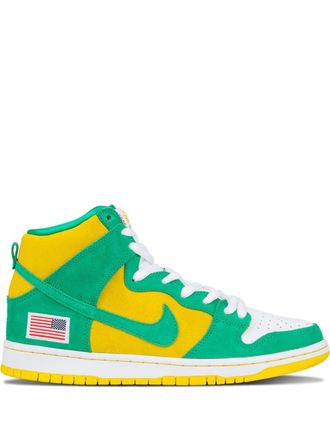 Nike Dunk High Pro SB Oakland AS sneakers - unisex - Leather - 12 - Green