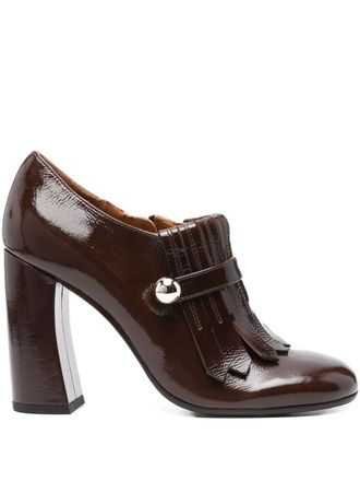 Chie Mihara Stivaletti con tacco largo 100mm - Marrone