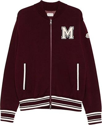 Moncler Giubbino - male - Moncler - Cardigans - Red - XL - Knitwear