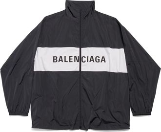 Balenciaga Zip-Up Jacket Black 725302TPO061000