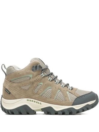 Merrell mid waterproof trainers - men - Mesh/Mesh/Calf Suede/Rubber - 7.5 - Neutrals