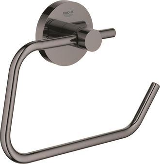 GROHE Essentials Quitapapeles Met&aacute;lico Con Fijaciones Ocultas, Grafito Duro (40689a01)