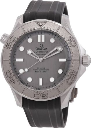 Omega Seamaster Automatic Chronometer Grey Dial Mens Watch 210.32.42.20.06.002