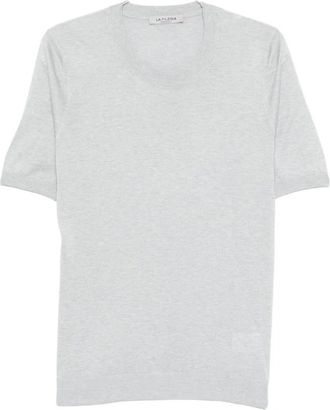 La Fileria T-shirt Fileria - Heren - Ronde hals truien - Grijs - 2XL - Truien & Vesten