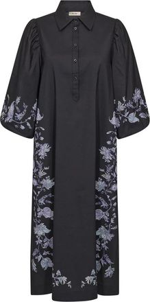 Mos Mosh Jurken - Dames - Casual kleedjes - Zwart - S - Kleedjes