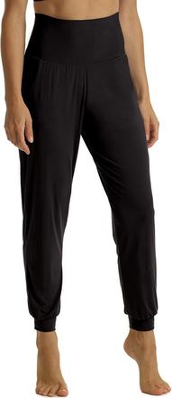 Commando Butter High Waist Joggers in Black at Nordstrom, Size Medium