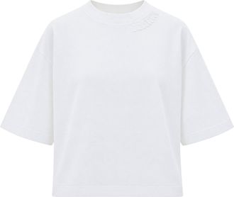 Marni Lily White Oversized Cotton T-Shirt