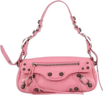 Balenciaga Pre-owned Shoulder Bags, female, Pink, Size: ONE SIZE Pre-owned Vintage Shoulder Bag