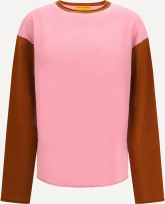 Guest In Residence Maglione Baseball oversized Crew Woman XS