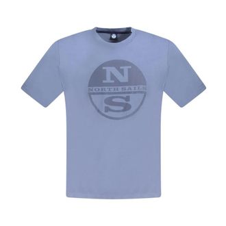 North Sails Hombre, Camisetas, Azul, Talla: S