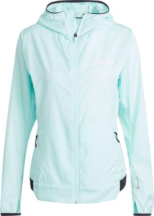 adidas (WMNS) adidas Terrex Xperior Windweave Jacket Turquoise HZ5317