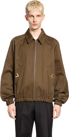 Valentino Nylon Cotton Harrington Jacket