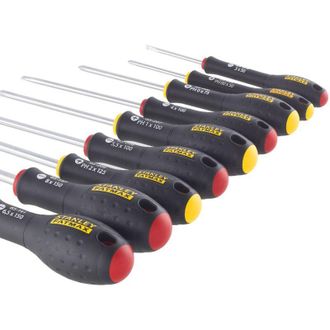 Stanley Set di 10 Cacciaviti fatmax - FMHT65439-0 - Elettricista + Meccanico + Phillips + Tester