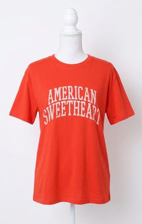 Z Supply Sweetheart Boyfriend Tee In Lychee