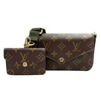 Louis Vuitton Pre-owned Pochette Schoudertas - Dames - Pre-owned - Bruin - Maat: ONE Size