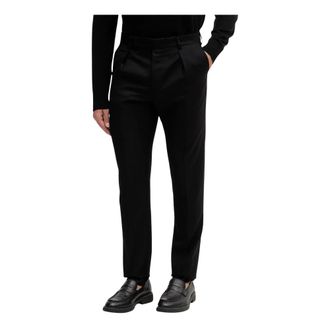 Paul Smith Heren, Broeken, Zwart, Maat: W36 Wol