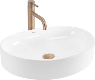 Rea Lavabo Sobre Encimera Rea Sabina 50 White