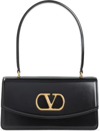Valentino Garavani Zwarte handtas voor vrouwen - Dames - Handtassen - Zwart - ONE Size - Leer - Tassen