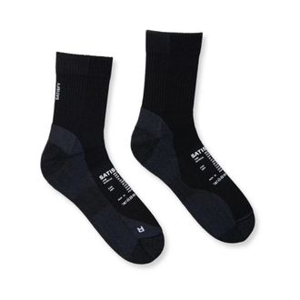 SATISFY Socks, male, Black, Size: S Merino Nylon Tube Socks