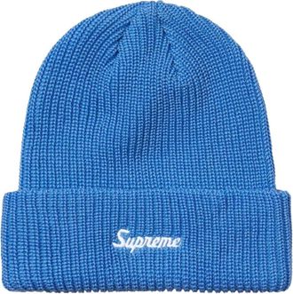 SUPREME FW26 Loose Gauge Beanie Blue SUP-FW26-2020-BLU