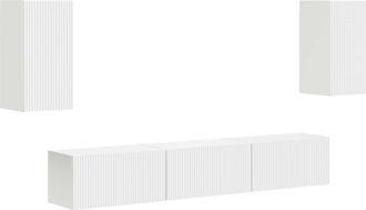 vidaXL Conjunto De Mueble De Tv 5 Uds. Madera De Ingenier&iacute;a Vidaxl