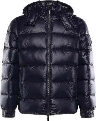 H&egrave;SKIMO Nylon Down Jacket With Logo