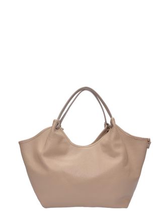 Isabella Rhea Beige Rundleer Tas