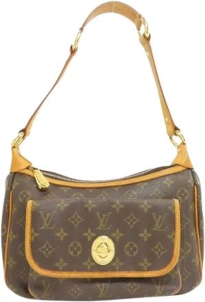 Louis Vuitton Pre-owned Shoulder Bags, female, Brown, Size: ONE SIZE Pre-owned Vintage Monogram Canvas Shoulder Bag