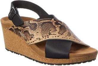 Birkenstock Papillio by Birkenstock Samira Narrow Leather Wedge Sandal