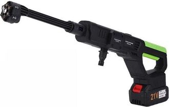 OEM Hidrolimpiadora Inal&aacute;mbrica, Hidrolimpiadora Port&aacute;til 6 En 1 Con Boquilla Ajustable, Alcance De 9 M, Para Limpieza De Coches Y Suelos (negro Y Verde C