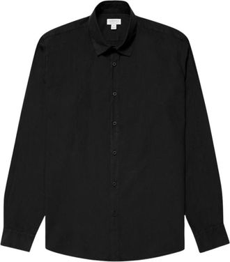 Sunspel Hombre, Camisas, Negro, Talla: L