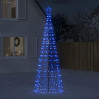 vidaXL &Aacute;rbol De Navidad Led Con Estacas 570 Leds Azul 300 Cm Vidaxl
