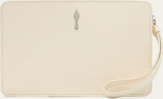 Christian Louboutin Bettina Small Nappa Leather Wristlet Pouch Bag
