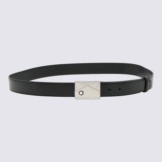 Montblanc Belts Blacks And Greys-Uomo