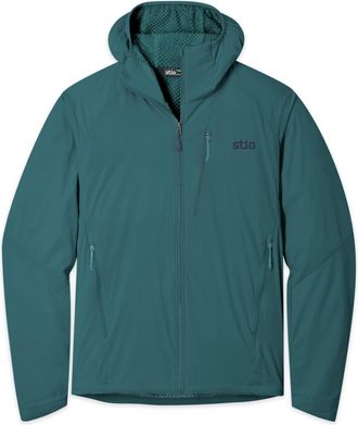 Stio | Mens Dawner Hooded Jacket, Size Extra Large in Boundless
