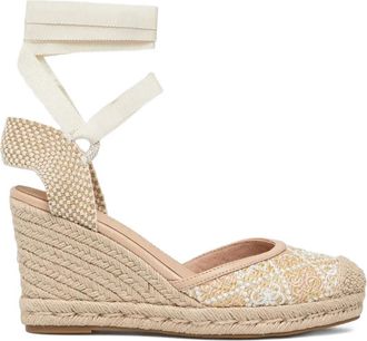 Guess Co Espadrilles met sleehak - Beige
